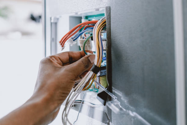 High-quality electrical components and specialized wiring tools for precision work